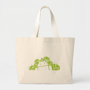 Bunches of Droids Large Tote Bag