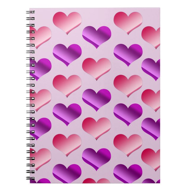 Bunches of Hearts Notebook (Front)