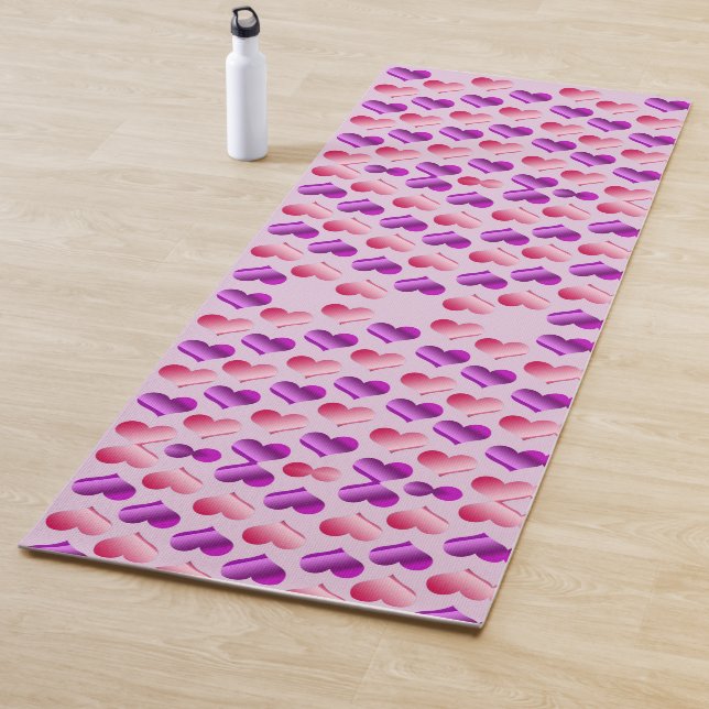 Bunches of Hearts Yoga Mat (In Situ)
