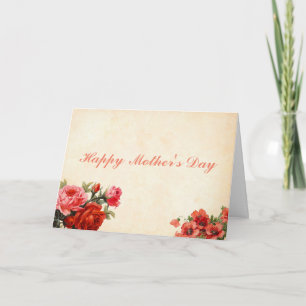 Bunches of Roses Mother's Day Card