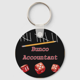 Bunco Accountant Key Ring