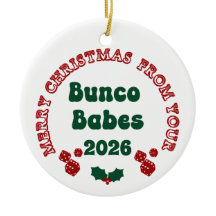 Bunco Babe Annual Ornament