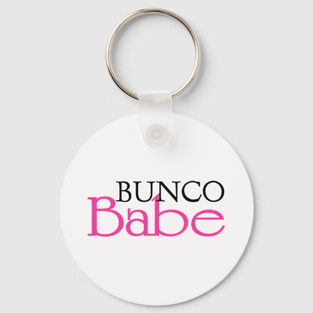 Bunco Babe Key Ring (Front)