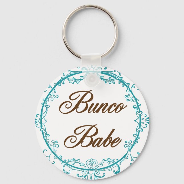 bunco babe key ring (Front)