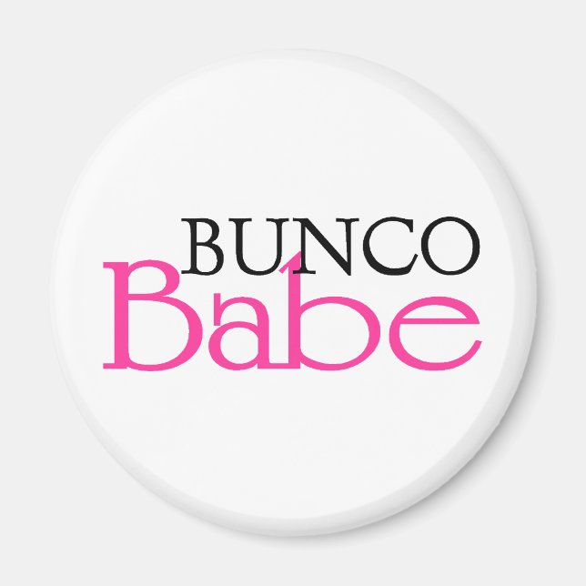 Bunco Babe Magnet (Front)