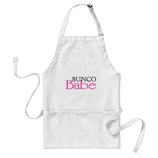 Bunco Babe Standard Apron (Front)