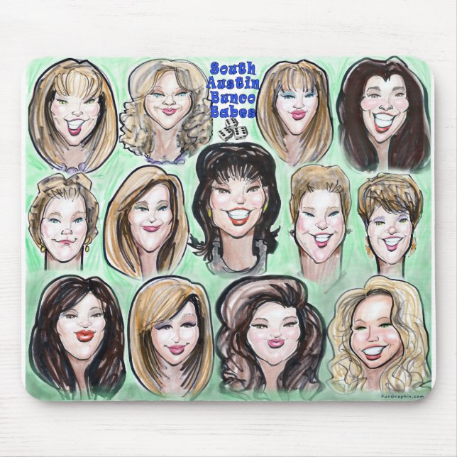Bunco Babes Mouse Pad (Front)