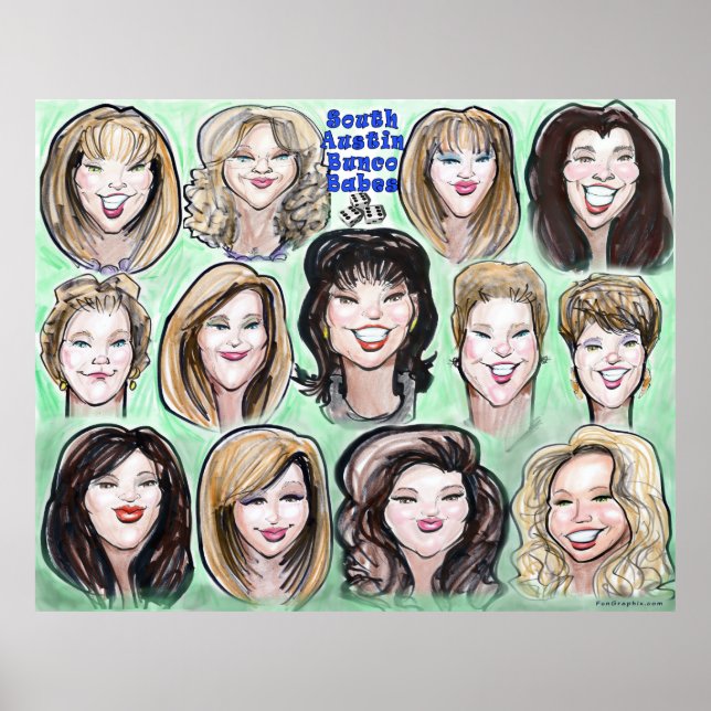Bunco Babes Print or Poster (Front)