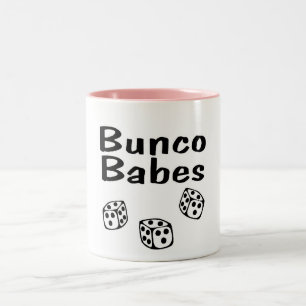 Bunco Babes Two-Tone Coffee Mug