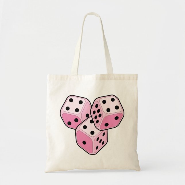 Bunco Breast Cancer Tote Bag (Front)