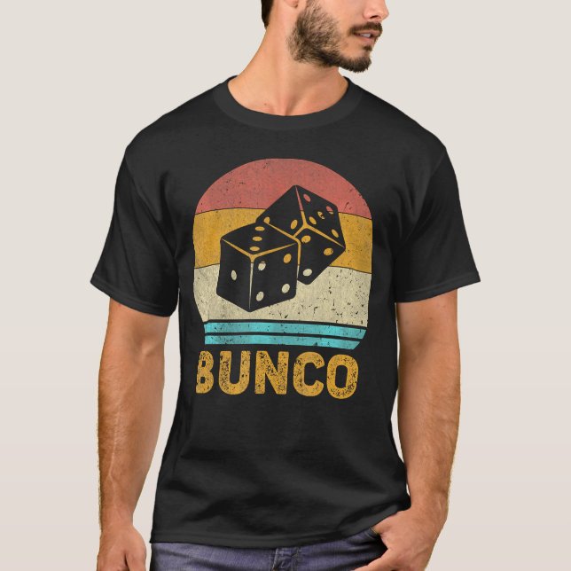Bunco Bunco Dice Game         T-Shirt (Front)