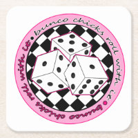 Bunco Chicks Roll With It - Pink