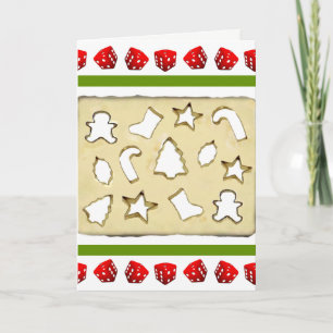 Bunco Christmas Holiday Card