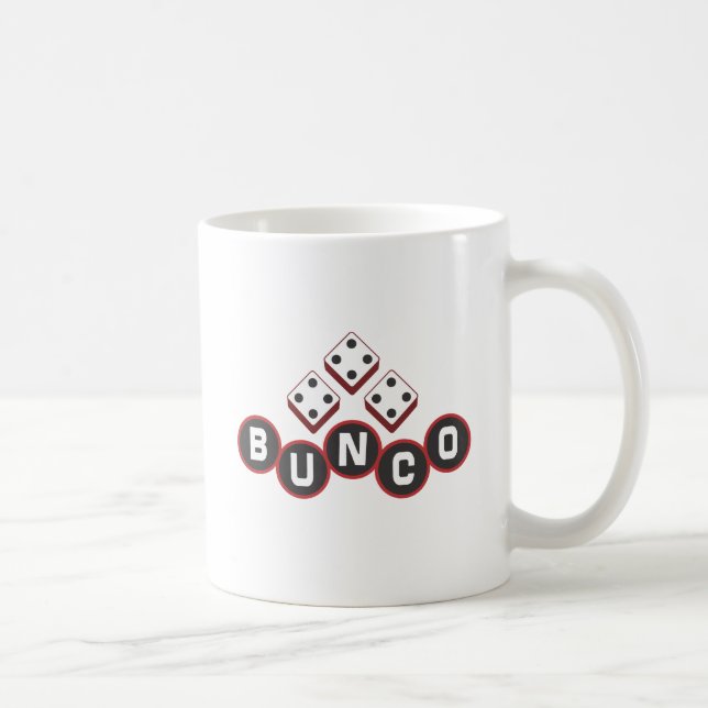 Bunco Dots Coffee Mug (Right)