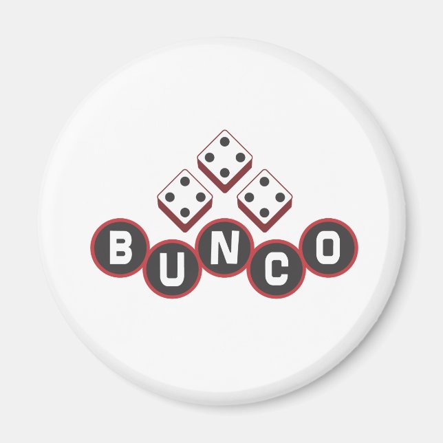 Bunco Dots Magnet (Front)