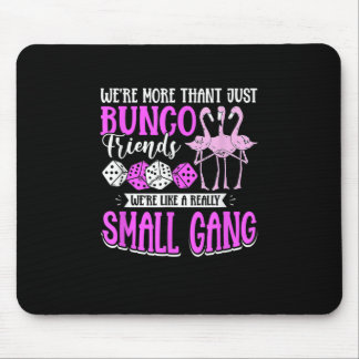 Bunco Game Flamingo Design for a Bunco Babe Mouse Pad