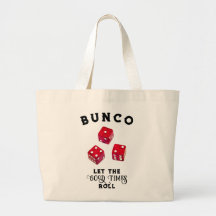 Bunco Game Night Tote Bag