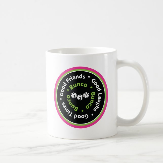 bunco good friends coffee mug (Right)