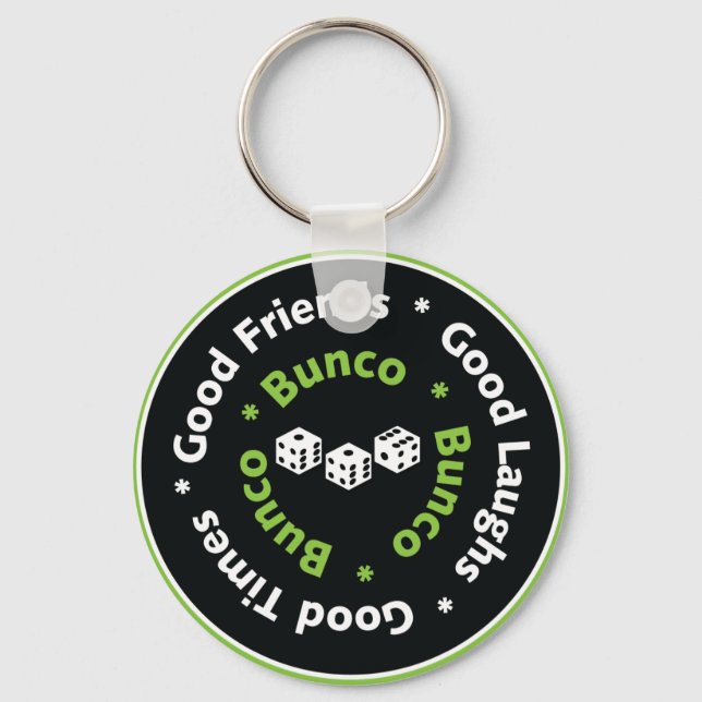 bunco good friends key ring (Front)