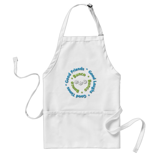 bunco good friends standard apron (Front)