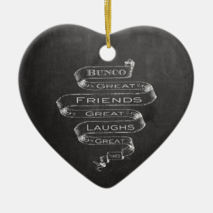 Bunco Great Friends Ceramic Tree Decoration