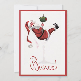 Bunco Holiday Card