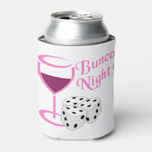 Bunco Night Can Cooler