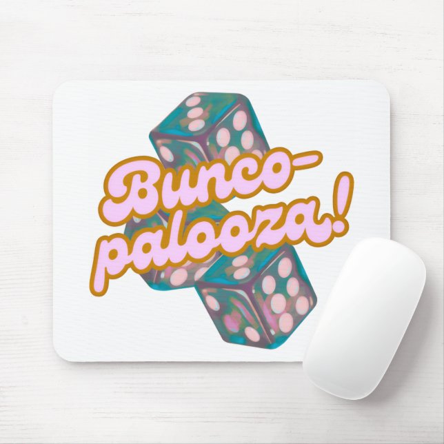 Bunco-palooza mouse pad (With Mouse)