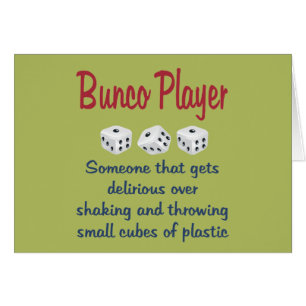 Bunco Player -Definition