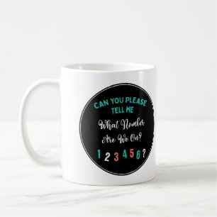 Bunco Player Funny What Number Are We On? Coffee Mug