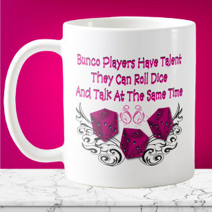 bunco players have talent #2 coffee mug