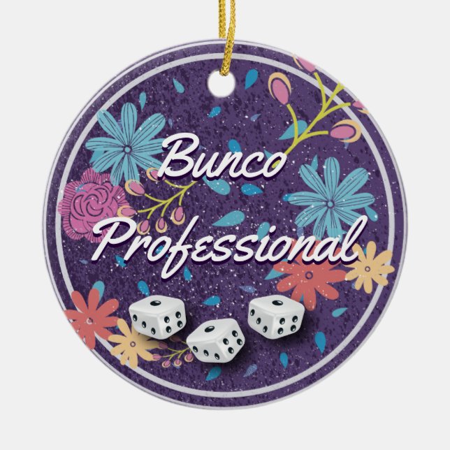 Bunco Professional Ceramic Tree Decoration (Front)