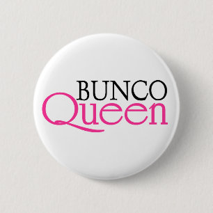 Bunco Queen 6 Cm Round Badge
