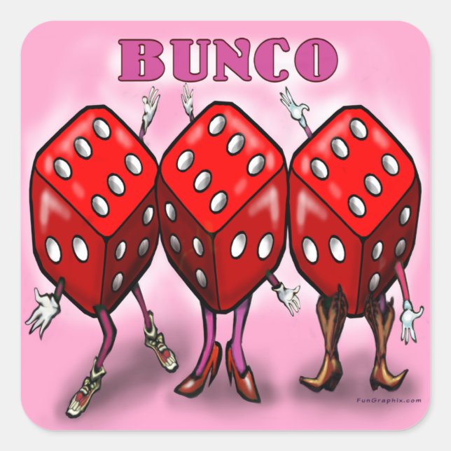 Bunco Square Sticker (Front)