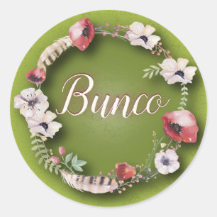 Bunco Sticker - Boho or Bohemian
