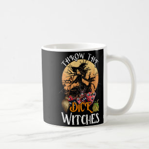 Bunco Throw The Dice Witches Bunco Game Lover Coffee Mug