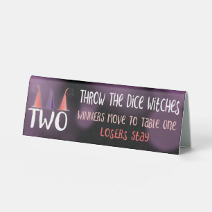 Bunco Throw The Dice Witches Table Two