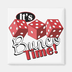 Bunco TIme Magnet