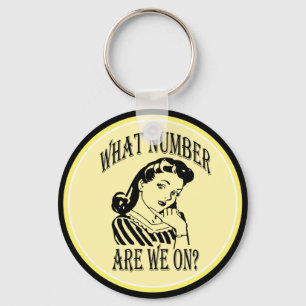 Bunco What Number Are We On #2 Key Ring