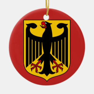 Bundesadler - Bundeswappen Deutschlands - Germany Ceramic Ornament