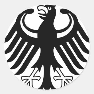 Bundesadler Classic Round Sticker
