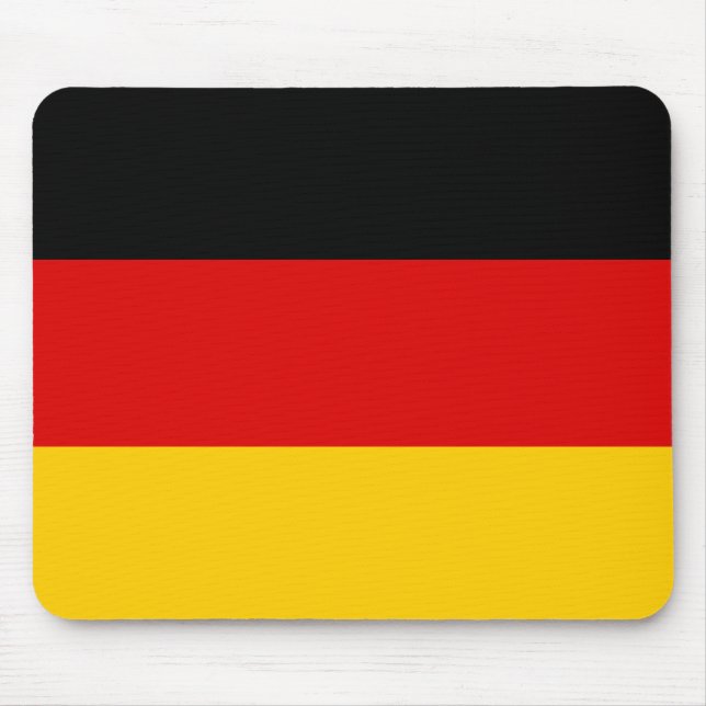 Bundesflagge Mouse Pad (Front)