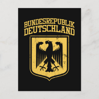 Bundesrepublik Deutschland / German Eagle Postcard