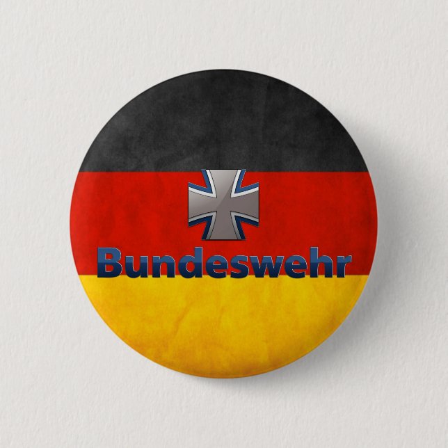 Bundeswehr Emblem 6 Cm Round Badge (Front)