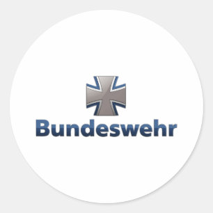 Bundeswehr Emblem Classic Round Sticker