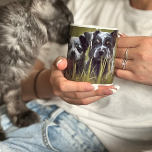 Bundle of Blue Heeler Cattle Dog Pups Coffee Mug