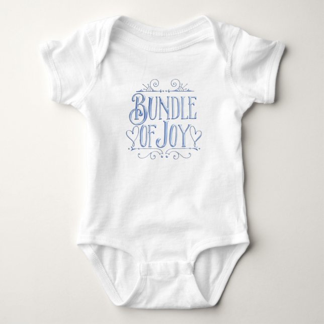 Bundle of Joy Baby Boy Bodysuit (Front)