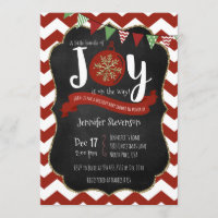 Bundle of Joy is on the Way Baby Shower Invitatio