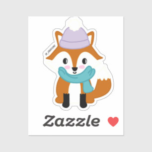 Bundled Up Fox