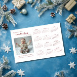 Bundles of Joy Photo Calendar Magnet<br><div class="desc">Keep your loved ones smiling all year with our Bundles of Joy Photo Calendar Magnet! Featuring your family's name and cherished photo, it will be a keepsake they'll love to display in their home (don't forget one for yourself!). Easy to tuck into a 5x7 Christmas card! You can find matching...</div>